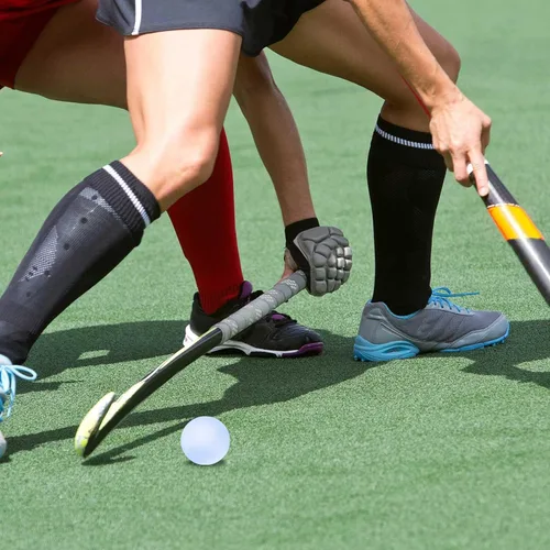 Vista 6 de Deekin Bolas de hockey callejero de 8 pulgadas que brillan en la oscuridad, pelotas deportivas para interiores y exteriores
