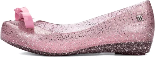 Vista 9 de Melissa Mini colección Ultragirl para niños: zapatos planos cómodos, lindos y flexibles con puntera abierta para niñas