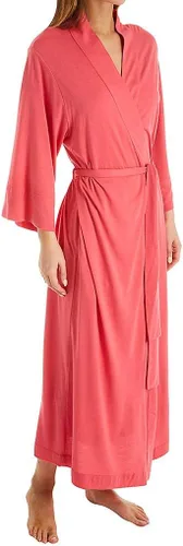 Vista 10 de Natori Shangri La - Bata larga con mangas kimono, bata de baño para mujer Negro