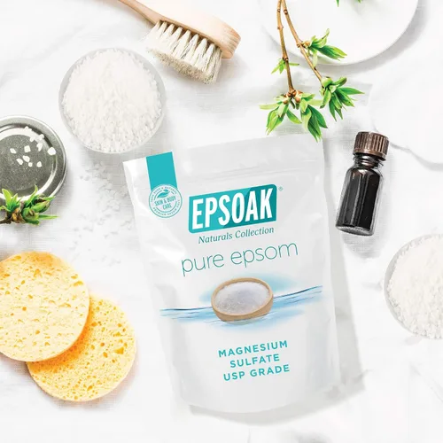 Vista 5 de epsoak Epsom sal 2,27 kg Magnesio sulfato USP