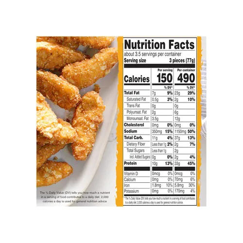 Vista 2 de Gardein - Nuggets veganos crujientes de 7 granos, a base de plantas, congelados, 9 onzas