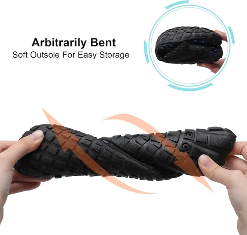 Vista 5 de Zapatos de agua para natación, para mujereshombres, de secado rápido, para playa, senderismo, buceo, navegación, río, deportes acuáticos al aire