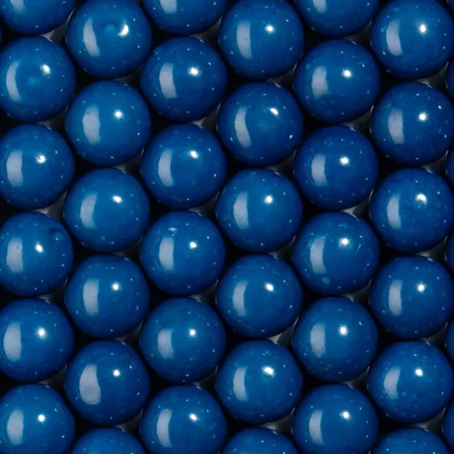 Vista 3 de Candy Envy - Bolas de chicle azul real - 1 pulgada - Aproximadamente 113 bolas de goma por bolsa de 2 libras - Caramelo azul real a granel - Hecho