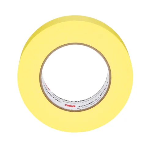 Vista 2 de 3M 6654 Cinta adhesiva amarilla de 36 mm x 55 m 06654 Cinta adhesiva para el acabado de automóviles-36 mm