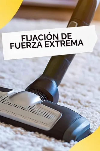 Vista 4 de The Good Stuff Cinta adhesiva de doble cara para alfombras [2 x 10 yardas], cinta resistente antideslizante para alfombras, suelos de madera dura