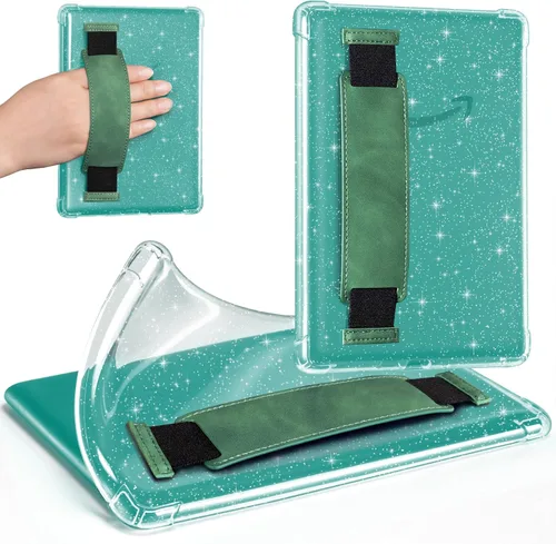 Vista 12 de iDLEHANDS Funda magnética transparente para Kindle Paperwhite de 7" de 12ª generación 2024 y Kindle Colorsoft - con AirBag compatible con iPhone