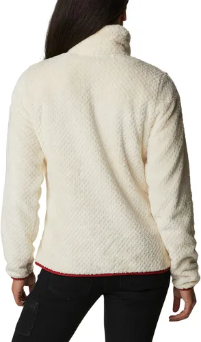 Vista 2 de Columbia Chaqueta de sherpa Collegiate Fire Side II con cierre completo para mujer