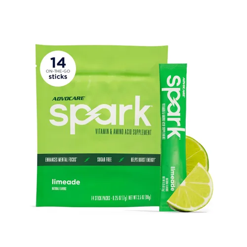 Vista 10 de AdvoCare Spark - Mezcla de bebida energética - Suplemento de vitaminas y aminoácidos - Apoya la energía y la concentración* - Apoyo inmunológico