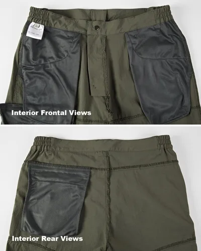 Vista 6 de EKLENTSON Pantalones cortos para hombre con bolsillos, ligeros, de secado rápido (sin cinturón)