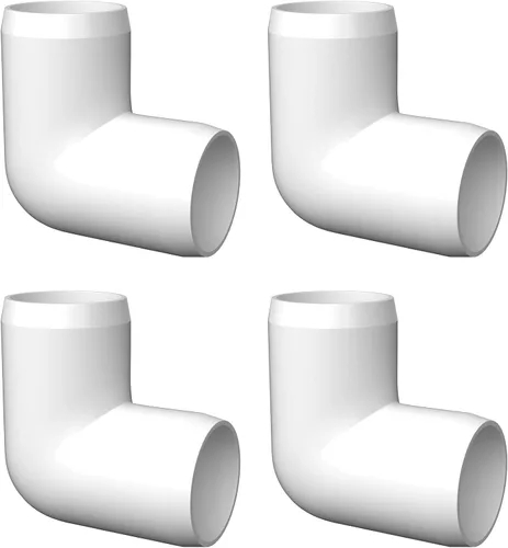 Vista 9 de Accesorios de PVC de 1 pulgada (paquete de 10) de 3 vías (paquete de 10) para muebles, conector de codo de 1 pulgada, resistente para muebles