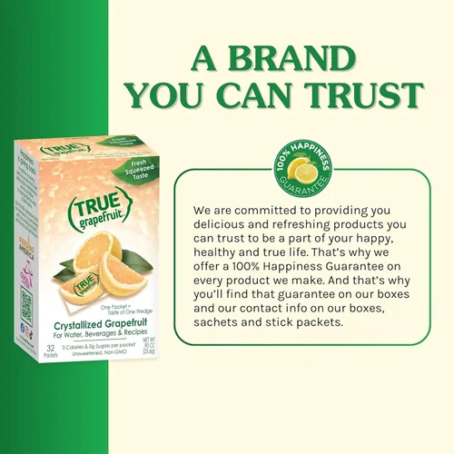 Vista 8 de Paquetes de sachet True Grapefruit, con 32 unidades (de 0.90 onzas)