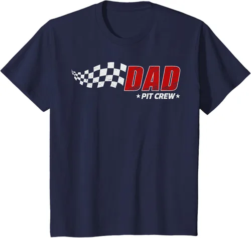 Vista 86 de Dad Pit Crew Race Car Birthday Family Matching Pit Crew Camiseta Pit Crew