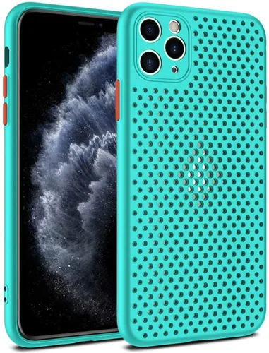 Vista 13 de Funda de disipación de calor para teléfono, nueva funda celular permeable con agujeros para disipación de calor, protección completa de lente