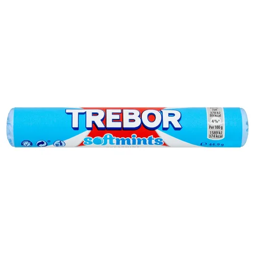 Vista 4 de Trebor Softmint Spearmint Roll Std (Paquete de 20)