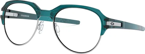 Vista 2 de Oakley Men's Ox8148 Stagebeam Round Prescription Eyeglass Frames