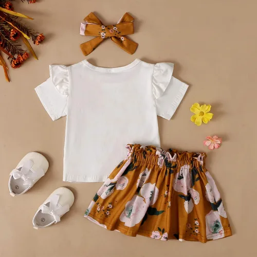 Vista 3 de BIRTHDAY SHARK Trajes a juego para hermana mayor y hermana pequeña a juego para niñas