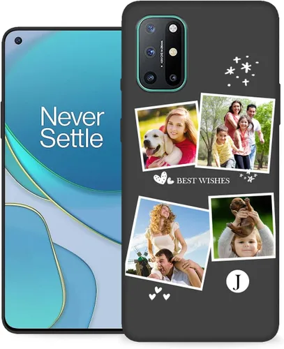 Vista 13 de Funda personalizada para OnePlus 8T con nombre de foto y texto, personalizado One Plus 8 T para teléfono móvil/smartphone/teléfono móvil/teléfono