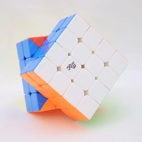 Vista 4 de Bukefuno Yongjun MGC 4x4 M, cubo magnético de velocidad YJ MGC 4x4 M, cubo mágico sin calcomanías