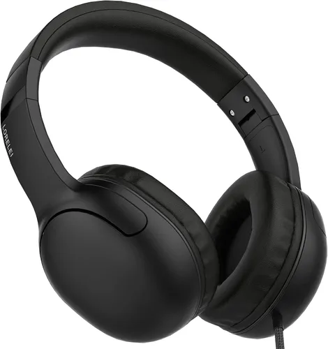 Vista 8 de LORELEI E5 Auriculares con Cable para Niños Plegables y Conector de 3.5mm Cable de Nylon Sin Enredos Auriculares Estéreo Sobre la Oreja