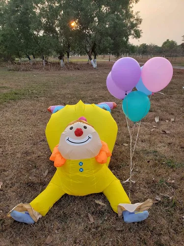 Vista 5 de Inflatable Clown Rabbit Costume Animal Costume Halloween Costumes Fancy Dress for Adult