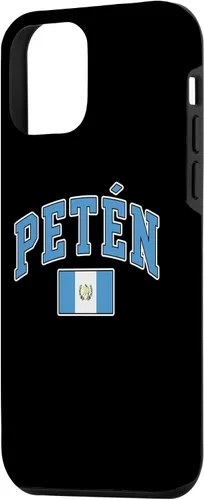Vista 2 de Funda para iPhone 12 Mini Petén con la bandera de Guatemala