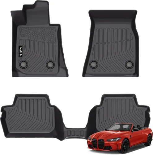 Vista 19 de Tapetes de piso para todo clima y forro de carga con respaldo para Chevrolet Suburban de 7 asientos 2021-2025 / GMC Yukon XL de 7 asientos