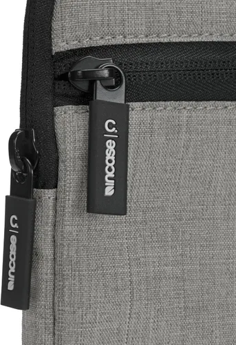 Vista 2 de Incase Maletín de transporte con cremallera, bolsa pequeña para computadora de 13 pulgadas, elegante funda para laptop + funda para computadora