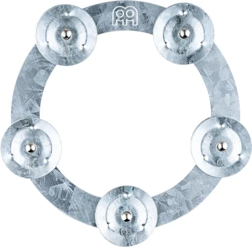 Vista 14 de Meinl Platillos Ching Ring Pandereta Jingle Efecto - NO HECHO EN CHINA Hihat/Crash/Ride/Stack/Effects, Stainless Steel, Bright Tone, No