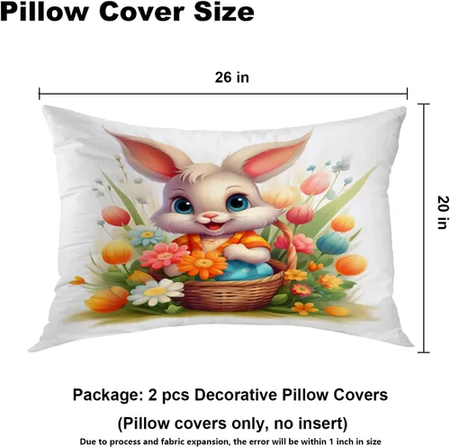 Vista 108 de Batmerry Autumn Pumpkin Templeton Throw Pillow Covers, Green Leaves Paths Forests Decorative Pillow Covers Digital Printing Blended for Couch Sofa