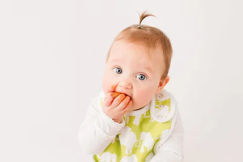 Vista 2 de Babero grande para niño pequeño, absorbente, para reflujo, babas, dentición, con botón a presión
