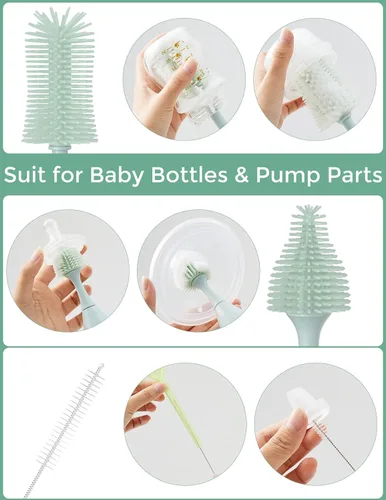 Vista 7 de Momcozy Kit de esterilizador y secadora de botellas y cepillo para botellas