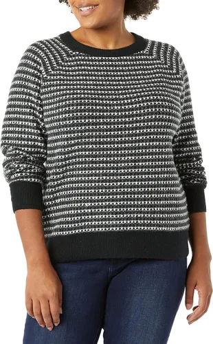 Vista 3 de Tienda Essentials - Suéter de cuello redondo suave para mujer