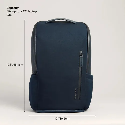 Vista 5 de Mochila Troubadour Pioneer 3.0, Azul marino, Moderno