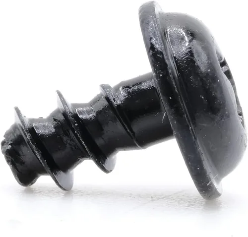 Vista 4 de ReplacementScrews Tornillos de matrícula compatibles con MINI Cooper M5 x 0.315 in Negro