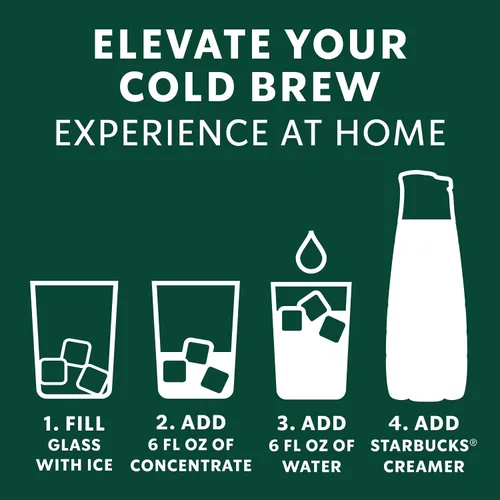 Vista 7 de Starbucks Cold Brew Concentrado de café, café helado con sabor a caramelo Dolce, 32 onzas líquidas