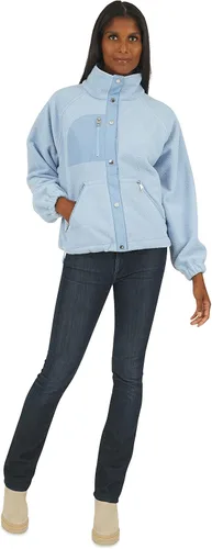 Vista 4 de kensie Chaqueta de forro polar para mujer con cuello alto