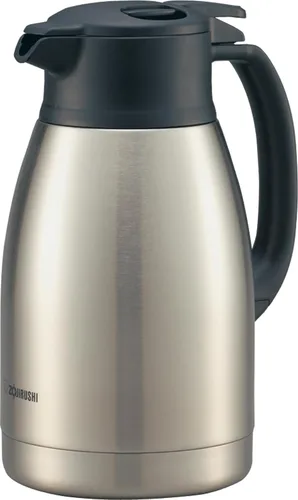 Vista 11 de Zojirushi SH-HC10BM - Jarra al vacío de acero inoxidable, 1 litro, negro mate