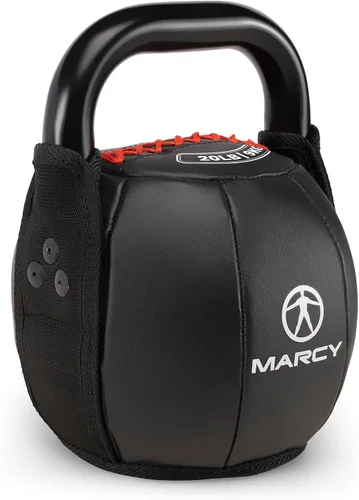 Vista 8 de Marcy Pesa rusa suave de entrenamiento de fuerza con mango para levantamiento de pesas, acondicionamiento, fuerza y entrenamiento de núcleo, 10