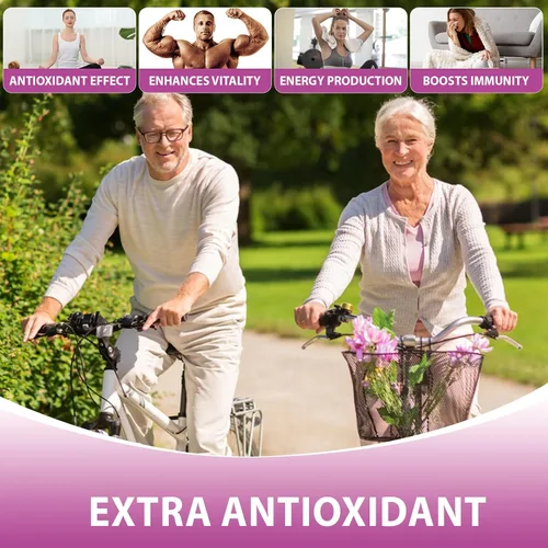 Vista 7 de 1 paquete de gomitas de condroitina de glucosamina de 3000 mg con MSM y saúco, extra fuerte, antioxidante, suplemento de apoyo inmunológico, salud