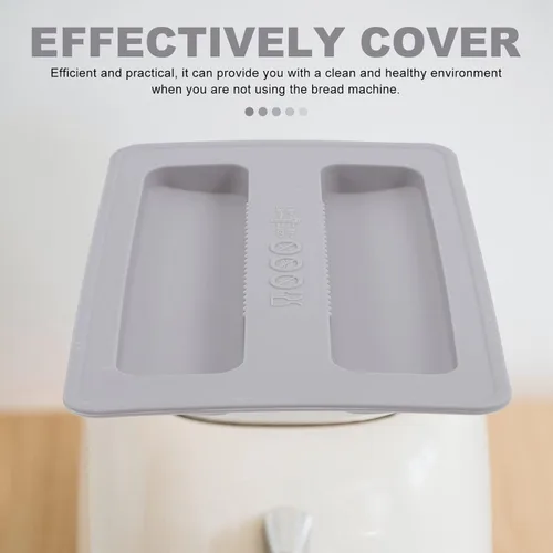 Vista 4 de Hemoton Cubierta a prueba de polvo para máquina de pan, tapa de tostadora, cubierta protectora para electrodomésticos de cocina, compacta, 6.18 x