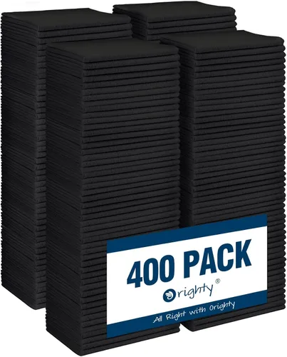 Vista 13 de Orighty Paño de limpieza de microfibra a granel, paquete de 50 toallas de tienda, trapos de limpieza reutilizables, toallas de microfibra sin pelusa