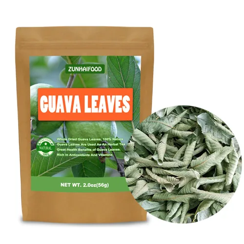 Vista 2 de Té de hojas enteras de guayaba, té de hojas sueltas de hierbas de guayaba, 2.0 onzas, 100% natural
