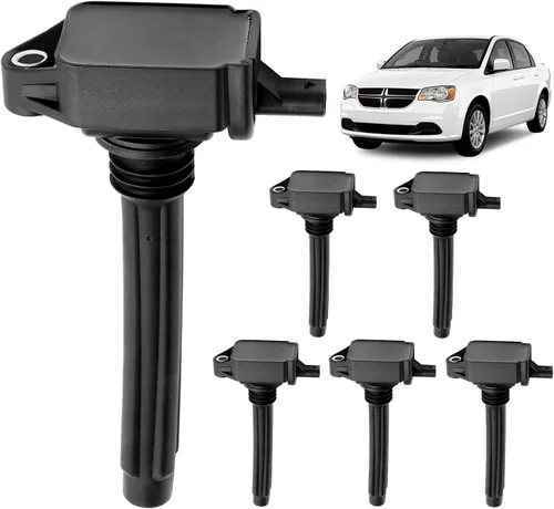 Vista 10 de UF648 Ignition Coil Packs & Spark Plugs, Fit for Dodge Grand Caravan/RAM