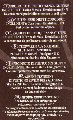 Vista 3 de Le Veneziane - Pastina italiana Anellini [Sin gluten], (4) - 8.8 onzas Pkgs