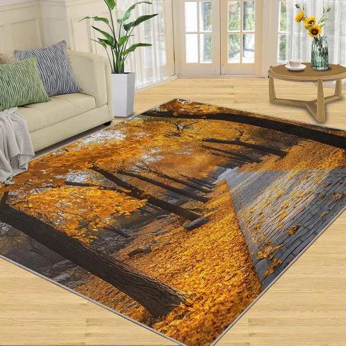 Vista 25 de Girl Horse Rugs for Bedroom, Horse Area Rug, Animal Rugs for Living Room, Indoor Non-Slip Rug, Machine Washable Carpet for Front Entrance Floor