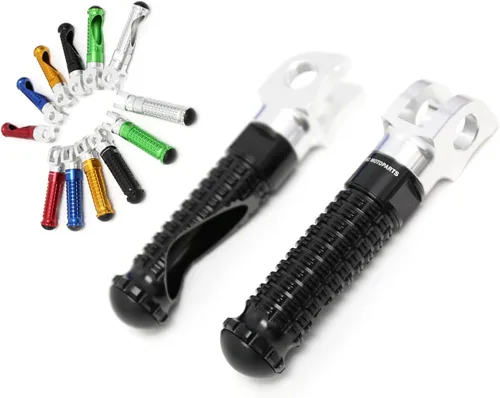 Vista 9 de MCMOTOPARTS M-PRO - Estriberas delanteras para bajar, color negro, compatible con STREET SCRAMBLER 2017-2018 17 18