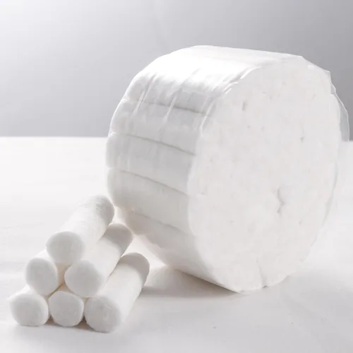 Vista 5 de JMU 50 rollos de algodón dental de 1.5 pulgadas para boca no estériles, tapones para sangrado nasal #2 para la boca no estéril