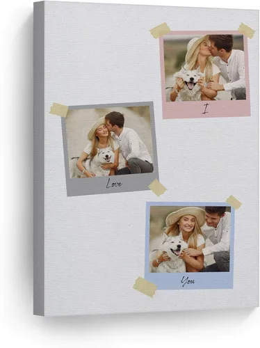 Vista 31 de Smile Art Design Impresión en lienzo personalizada: arte de pared con fotos personalizadas, hecho a pedido en Estados Unidos, lienzo premium