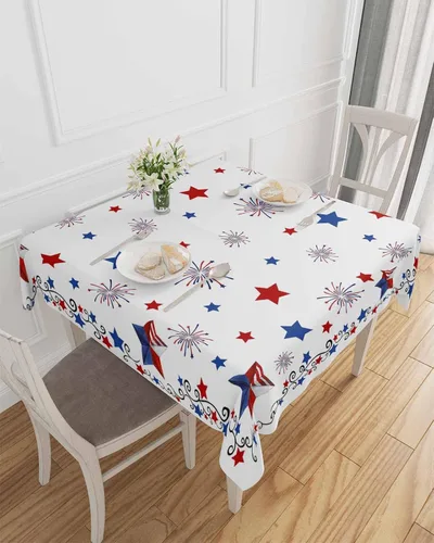 Vista 11 de Mantel de muñeco de nieve de Navidad impermeable para mantel redondo, rectangular, ovalado, cuadrado, 54 x 54 pulgadas, mantel para otoño, baby