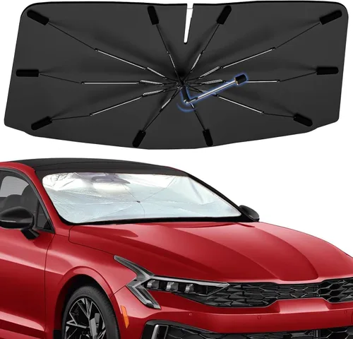Vista 88 de Sombrilla Parasol para Parabrisas para Mazda 3 2014-2026, Parasol Plegable para Coche para Ventana Delantera, Visera Protectora Solar Altamente